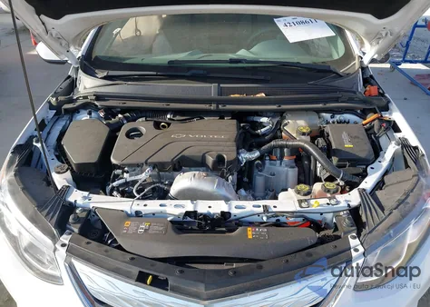 2018 Chevrolet Volt Lt из США, поврежденный, VIN 1G1RA6S53JU113265